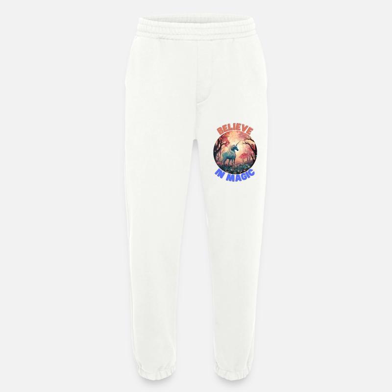 Unicorn3 - Heavyweight Jogginghose - made by SPREAD  - OFF WHITE