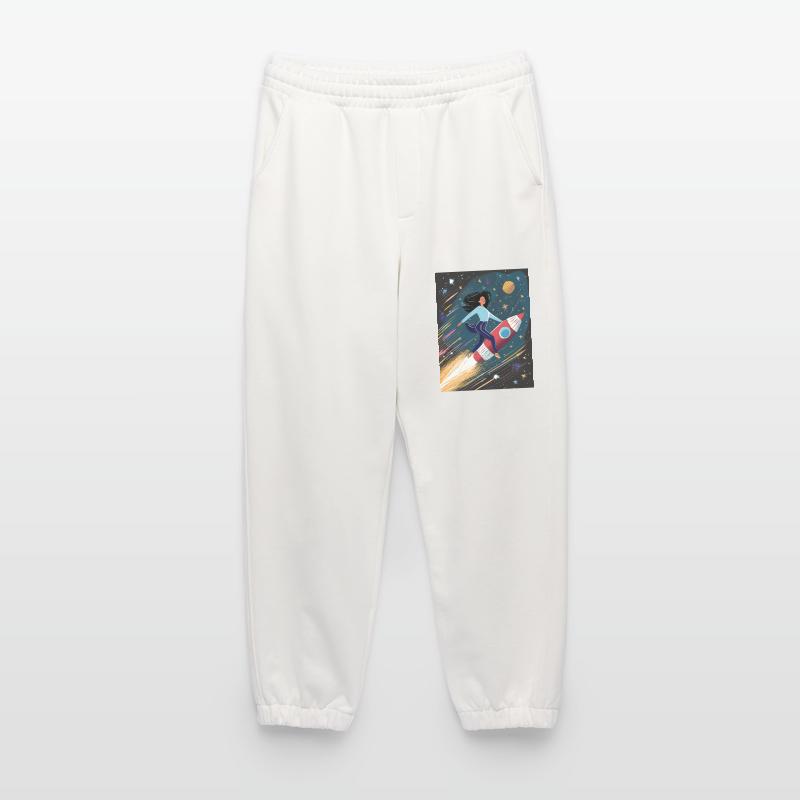 Rocket Flight Heavyweight Jogging Pants - made by SPREAD 