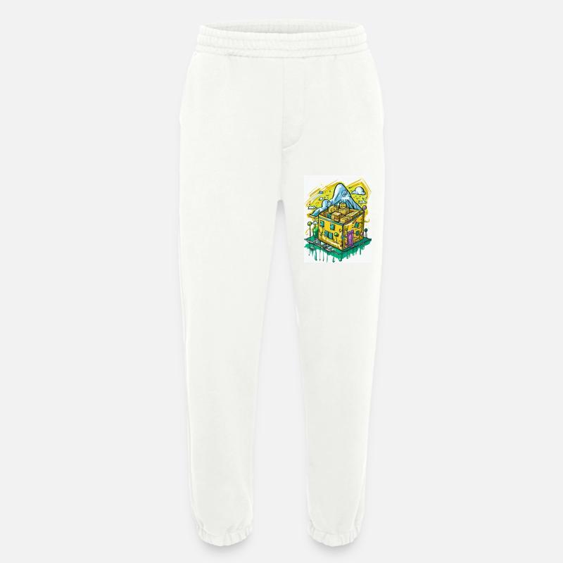 Es rappelt im Karton - Heavyweight Jogginghose - made by SPREAD  - OFF WHITE