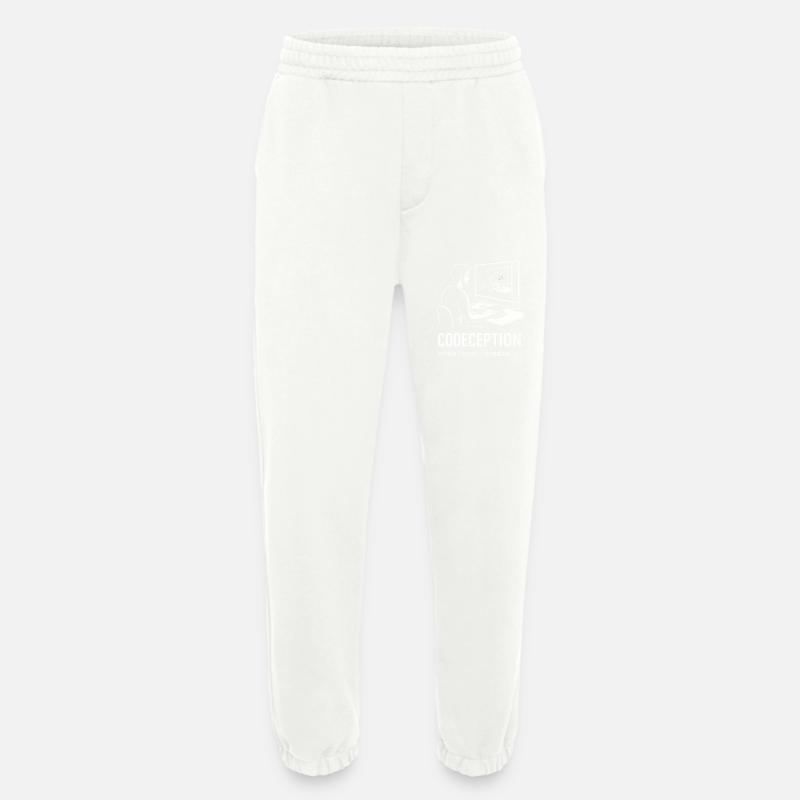 Codeception - Heavyweight Jogging Pants - made by SPREAD  - OFF WHITE