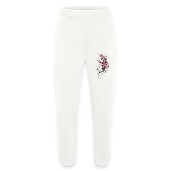 Jardin de fleurs Jardinier Cadeau - Pantalon de jogging bio épais fabriqué en UE - OFF WHITE - Devant