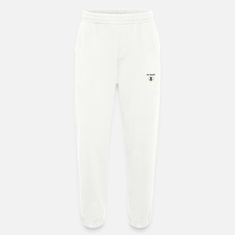 Bee Child School Gift - Heavyweight Jogging Pants - made by SPREAD  - OFF WHITE
