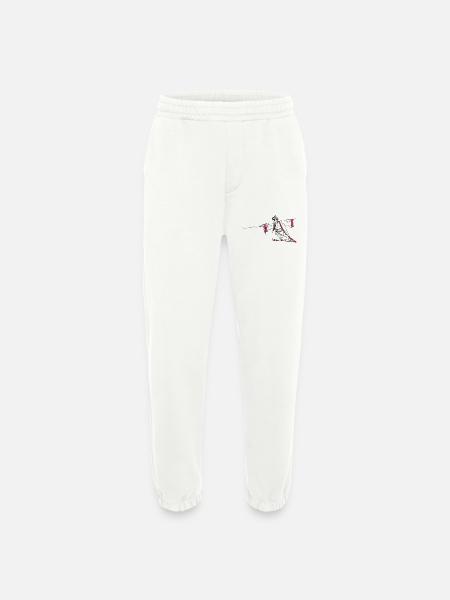 Épée - Pantalon de jogging bio épais fabriqué en UE - OFF WHITE
