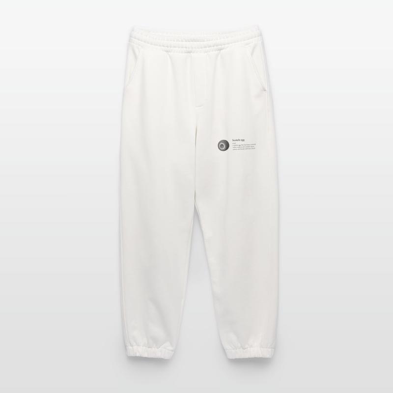 Scotch Egg Dictionary Art Tee Heavyweight Jogging Pants - made by SPREAD 