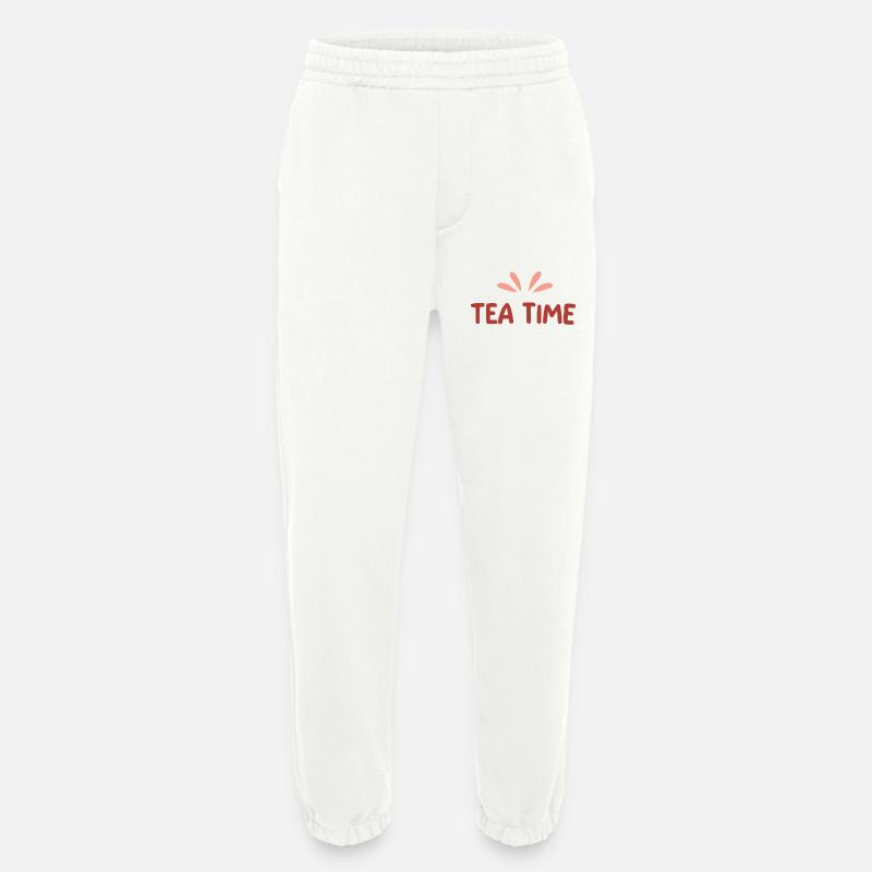 Teezeit-Süßzauber - Heavyweight Jogginghose - made by SPREAD  - OFF WHITE