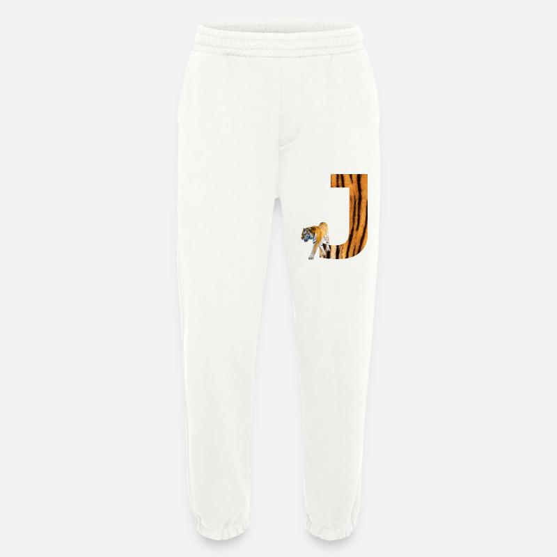 tiger j - Heavyweight Jogginghose - made by SPREAD  - OFF WHITE