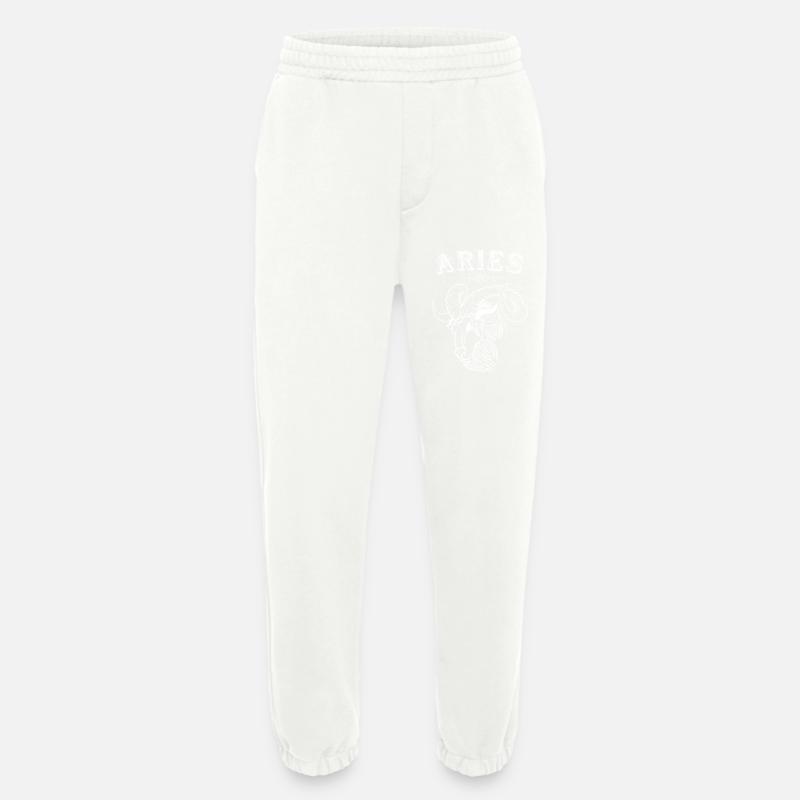 Aries Sternzeichen Widder - Heavyweight Jogginghose - made by SPREAD  - OFF WHITE