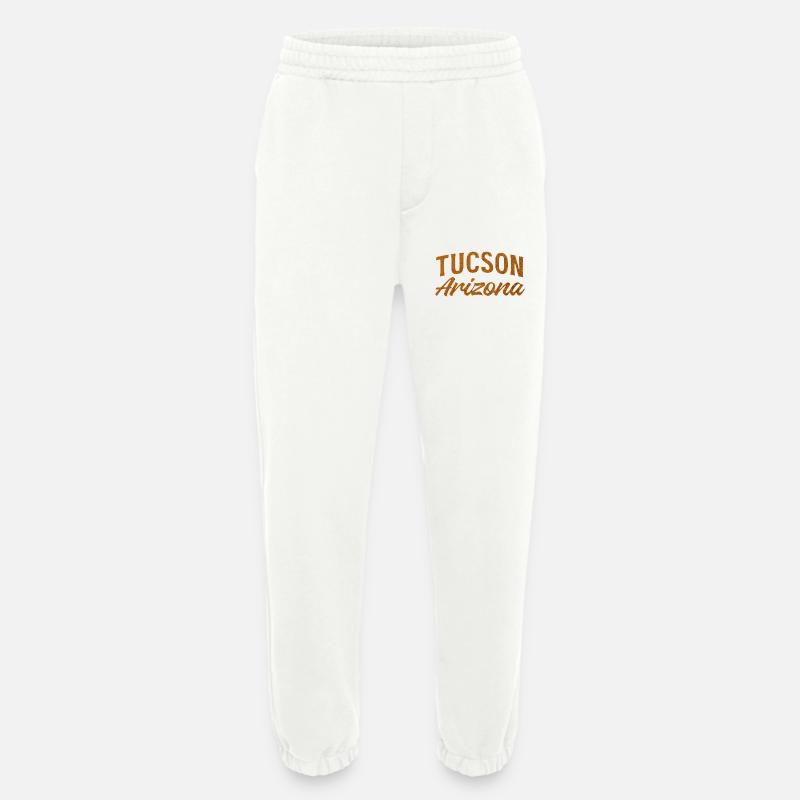 Tucson Arizona Rustic Script - Heavyweight Jogginghose - made by SPREAD  - OFF WHITE