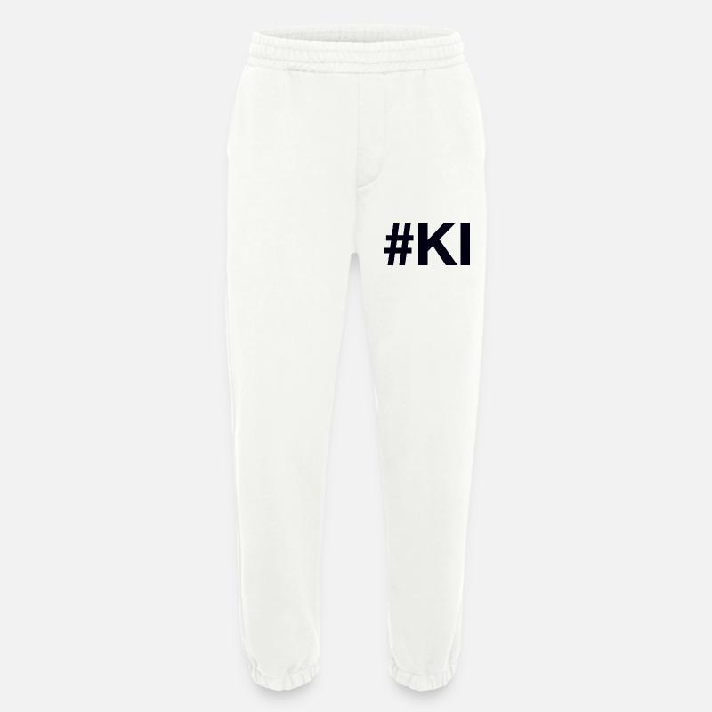 KI künstliche Intelligenz Artificial Intelligence - Heavyweight Jogginghose - made by SPREAD  - OFF WHITE