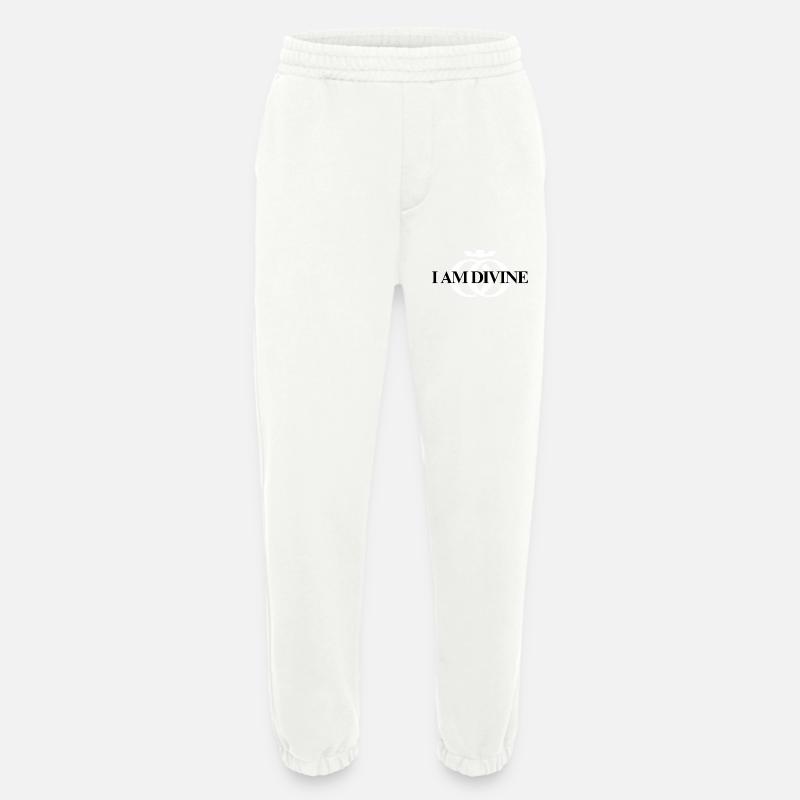 Ich bin göttlich. Oppoline Kollektion - Heavyweight Jogginghose - made by SPREAD  - OFF WHITE