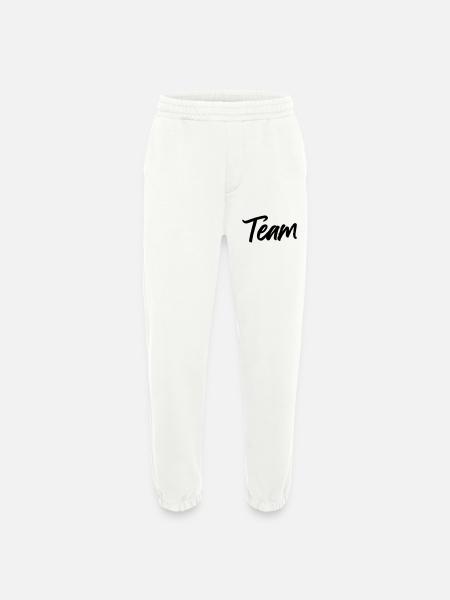 Team - Heavyweight Jogging Pants - made by SPREAD - OFF WHITE