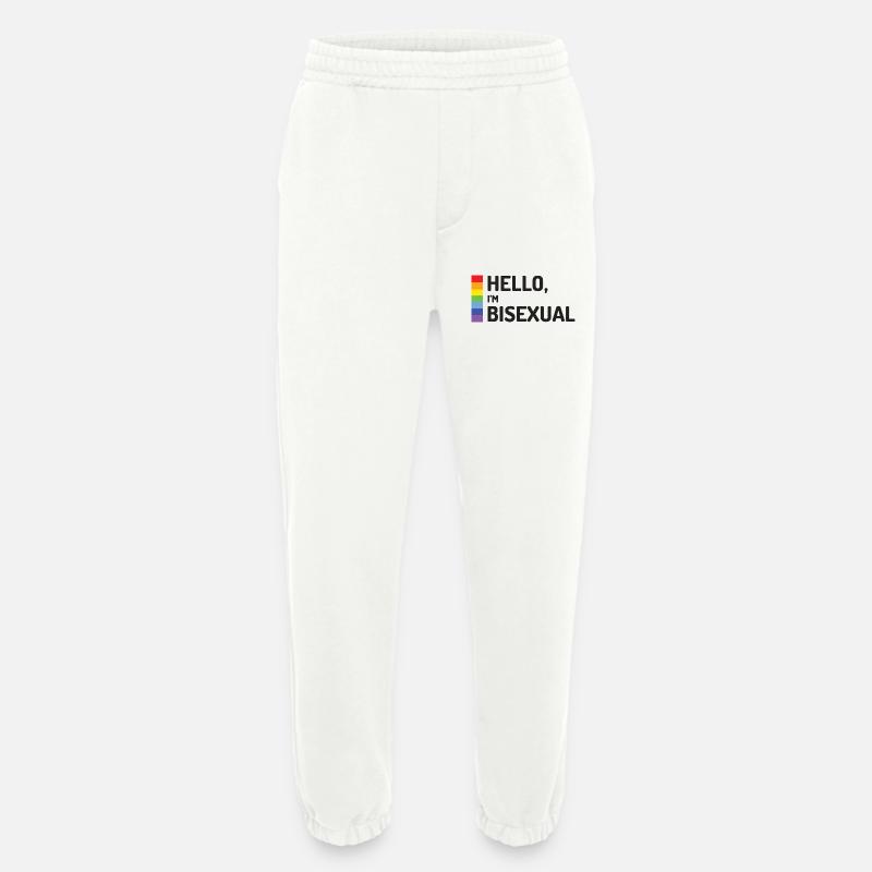 Hallo, ich bin bisexuell - Heavyweight Jogginghose - made by SPREAD - OFF WHITE
