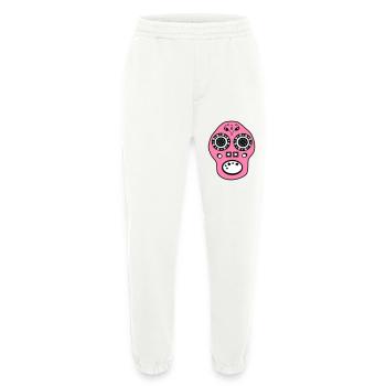 Skull - Heavyweight Jogginghose - made by SPREAD  - OFF WHITE - Vorne