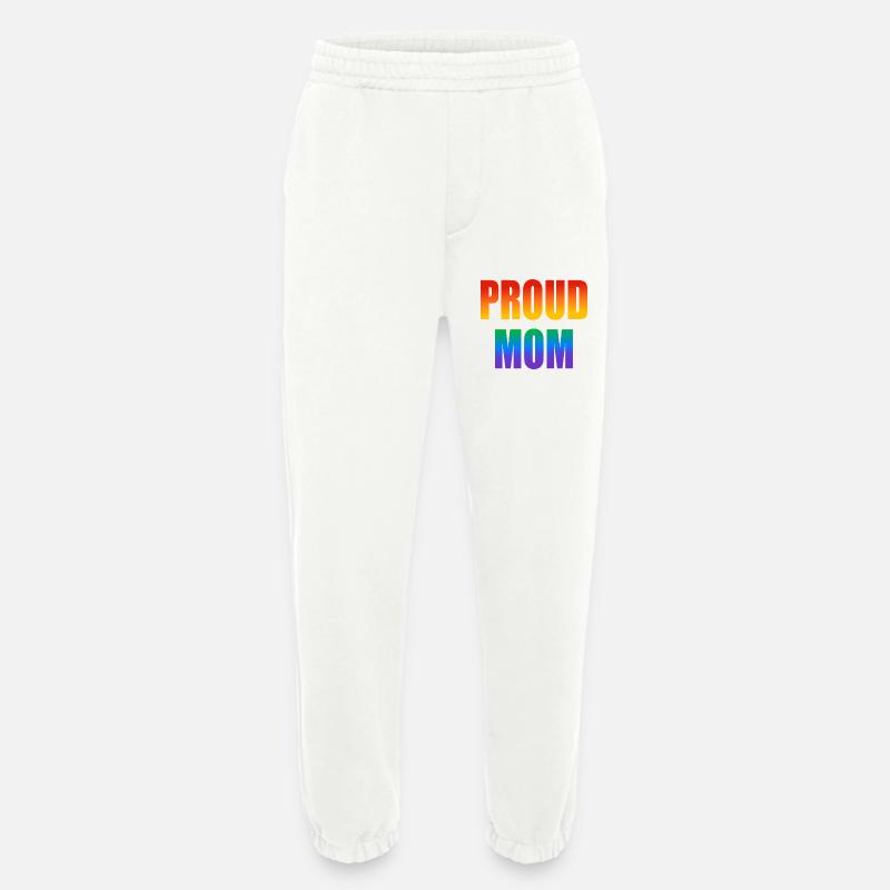 Stolze Mutter schwuler Regenbogen - Heavyweight Jogginghose - made by SPREAD  - OFF WHITE