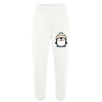 süßer Pinguin - Heavyweight Jogginghose - made by SPREAD  - OFF WHITE - Vorne