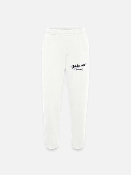 lustiger spruch - Heavyweight Jogginghose - made by SPREAD  - OFF WHITE