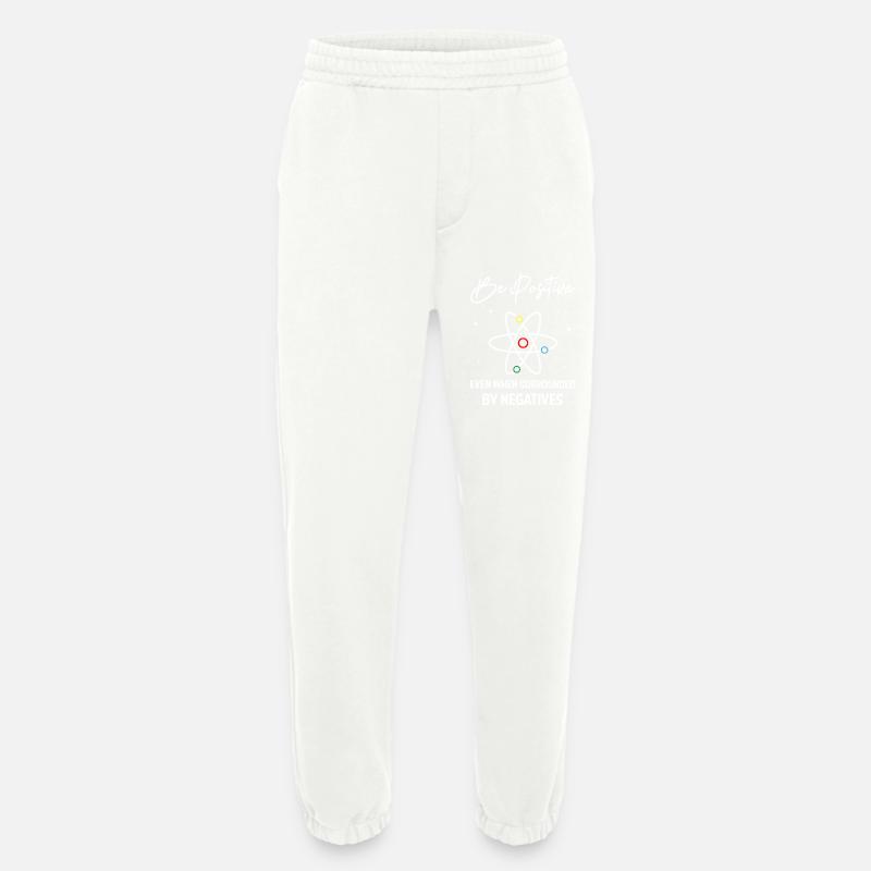 Be Positive Science - Heavyweight Jogginghose - made by SPREAD  - OFF WHITE