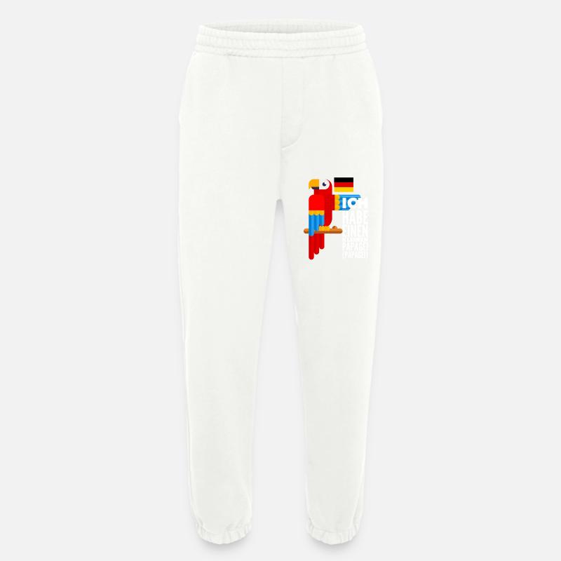Papagei - Heavyweight Jogginghose - made by SPREAD  - OFF WHITE