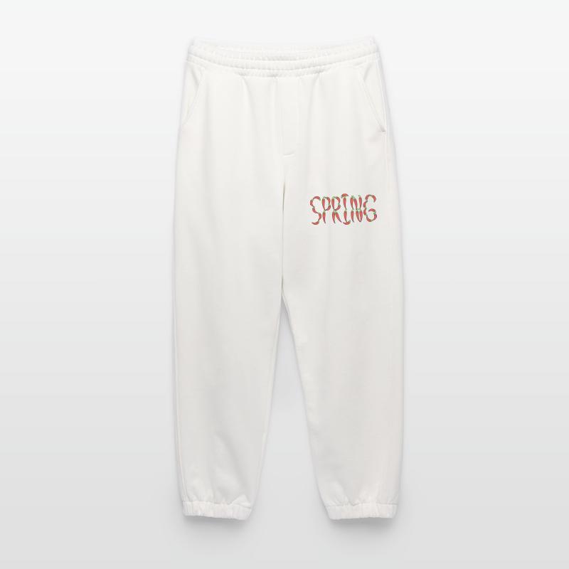 Source du piment Pantalon de jogging bio épais fabriqué en UE