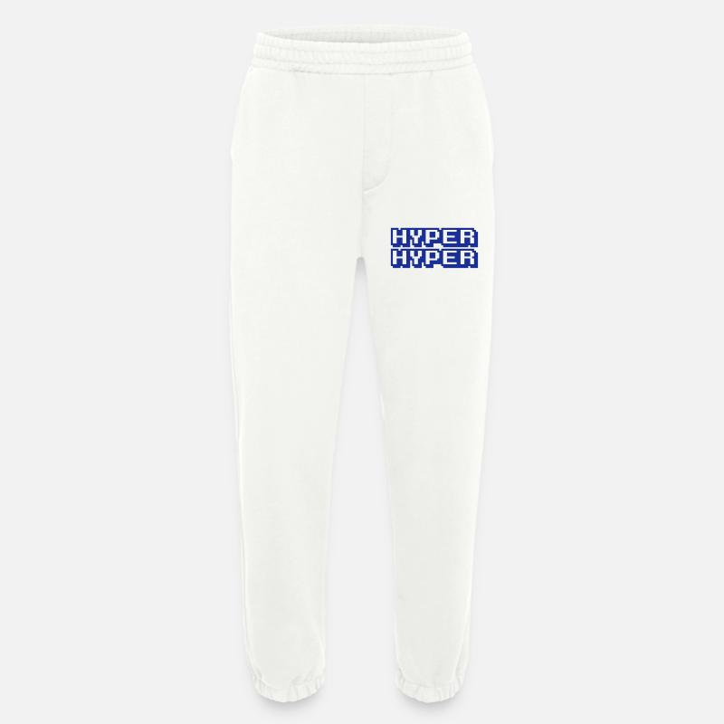 HYPER HYPER - Heavyweight Jogginghose - made by SPREAD  - OFF WHITE