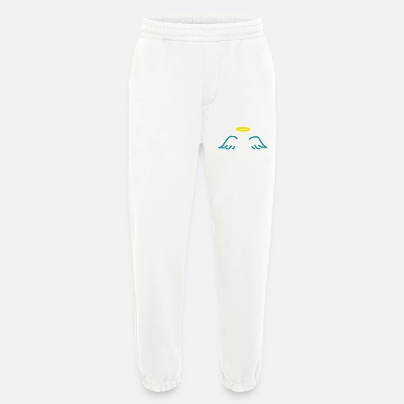 engel - Heavyweight Jogginghose - made by SPREAD  - OFF WHITE