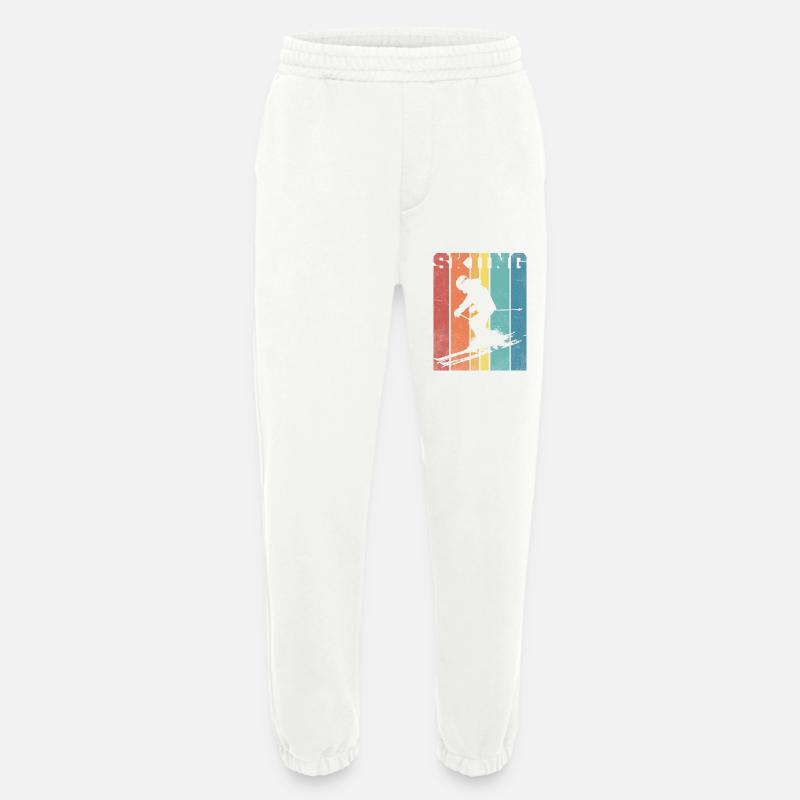 Skipalette Retro Farben - Heavyweight Jogginghose - made by SPREAD - OFF WHITE