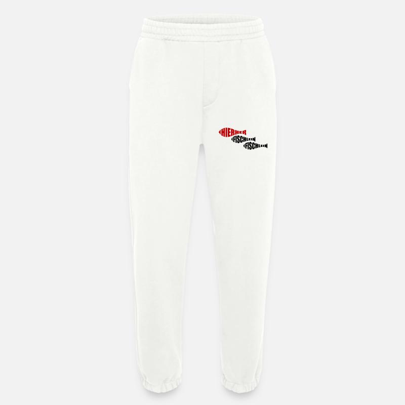 angeln - Heavyweight Jogginghose - made by SPREAD  - OFF WHITE