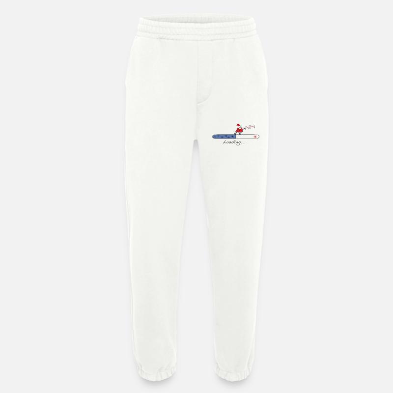 Christmas Loading - Heavyweight Jogginghose - made by SPREAD  - OFF WHITE