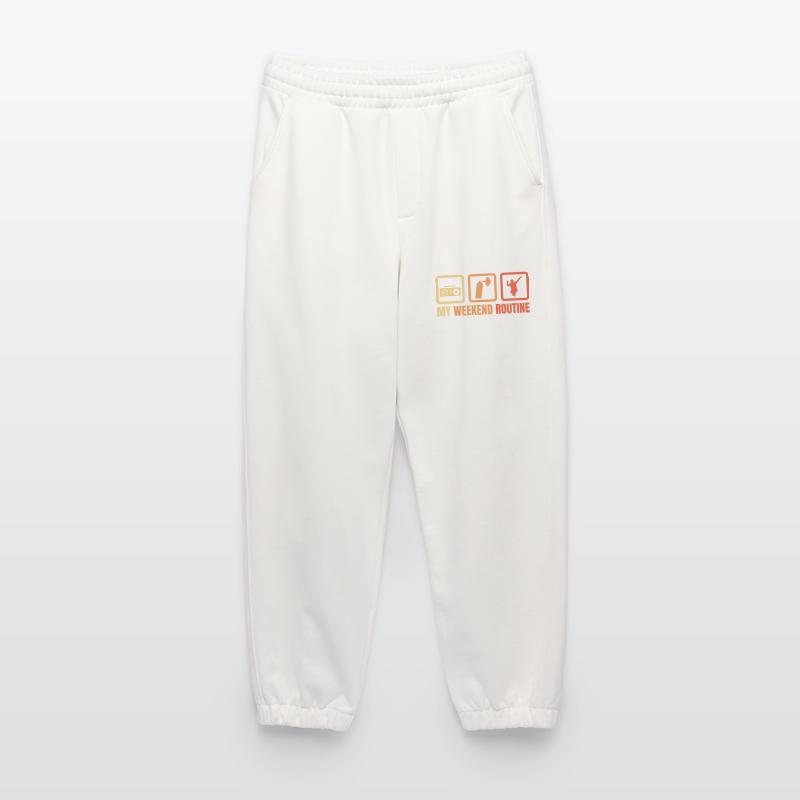 Routine du week-end Break Dancer Pantalon de jogging bio épais fabriqué en UE