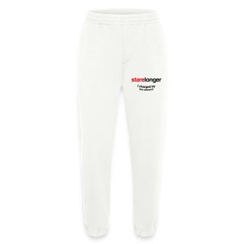 Starr länger. Ich erkläre jede Sekunde! - Heavyweight Jogginghose - made by SPREAD  - OFF WHITE - Vorne