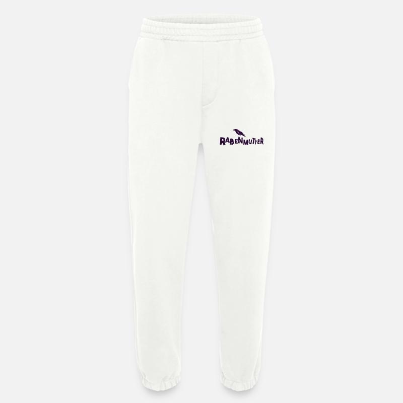 Rabenmutter - Mutter - Mama - Mami - Rabe - Heavyweight Jogginghose - made by SPREAD  - OFF WHITE