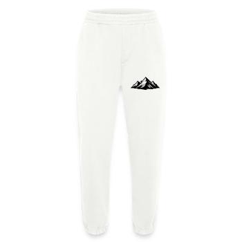 Mountains symbolism - Heavyweight Jogging Pants - made by SPREAD  - OFF WHITE - Front