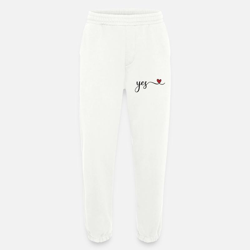 yes - Heavyweight Jogginghose - made by SPREAD  - OFF WHITE