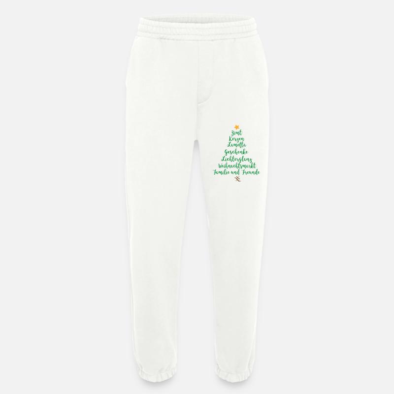 Weihnachten - Heavyweight Jogginghose - made by SPREAD  - OFF WHITE
