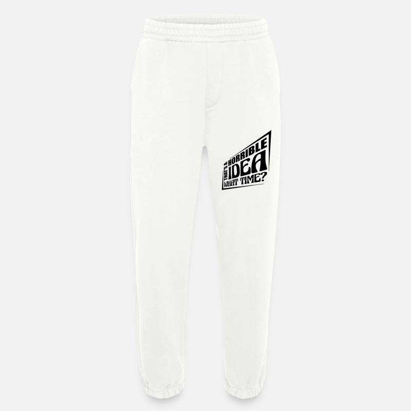 Thats a horrible Idea - Heavyweight Jogginghose - made by SPREAD  - OFF WHITE