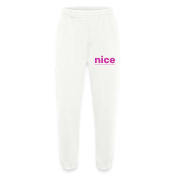 nice - Heavyweight Jogginghose - made by SPREAD  - OFF WHITE - Vorne