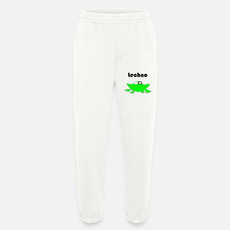 techno frosch - Heavyweight Jogginghose - made by SPREAD  - OFF WHITE
