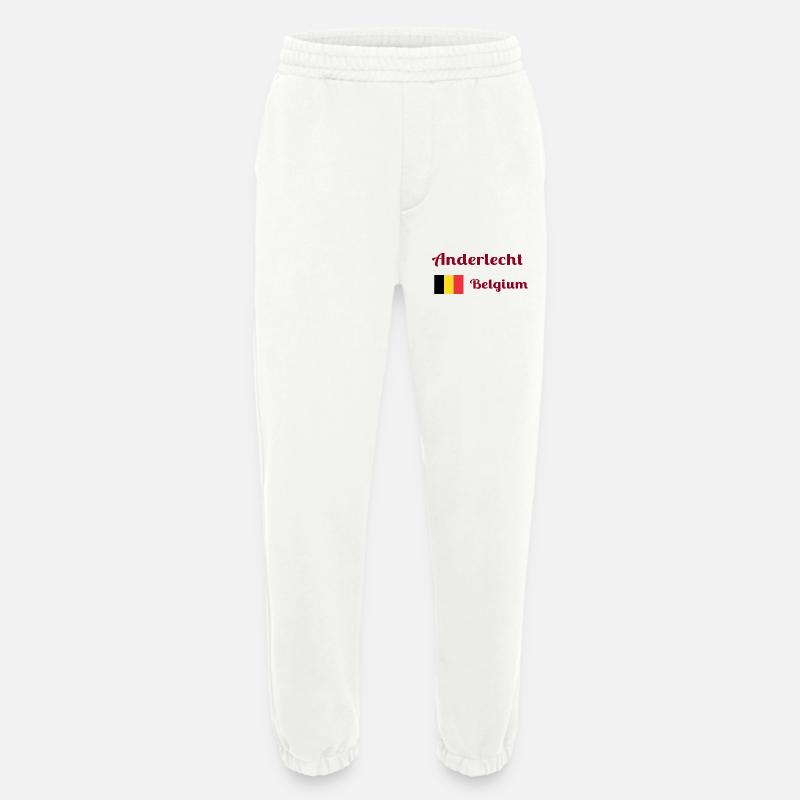 Anderlecht Belgien - Stilvolle Drucke - Heavyweight Jogginghose - made by SPREAD - OFF WHITE