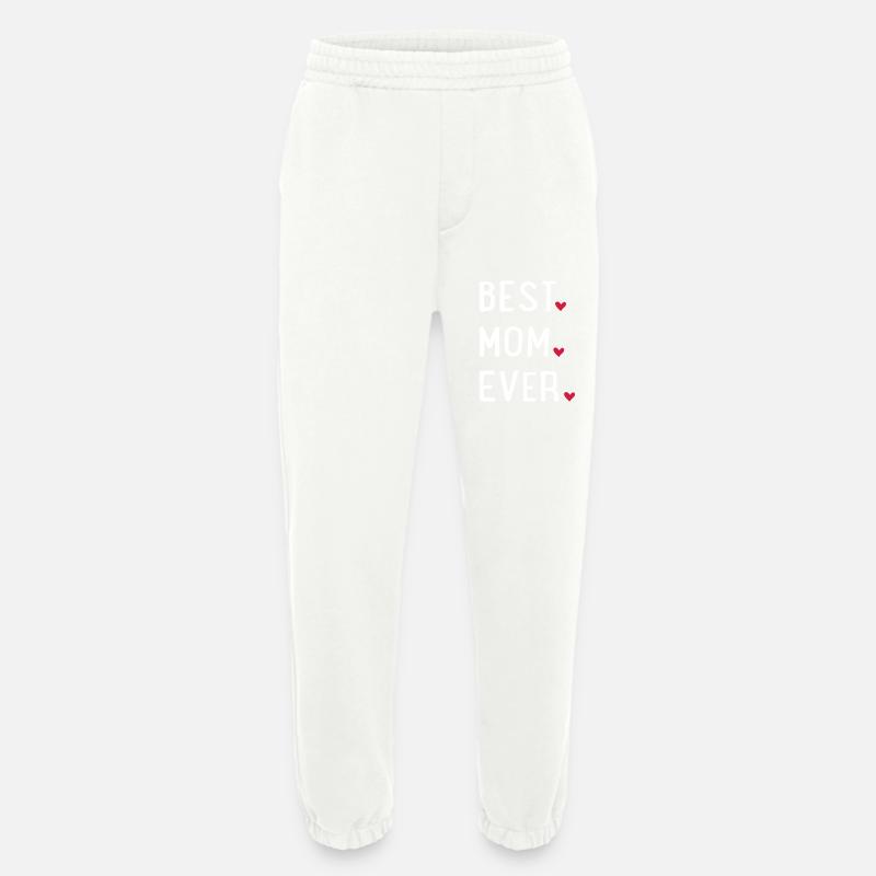 Beste Mama - Heavyweight Jogginghose - made by SPREAD - OFF WHITE