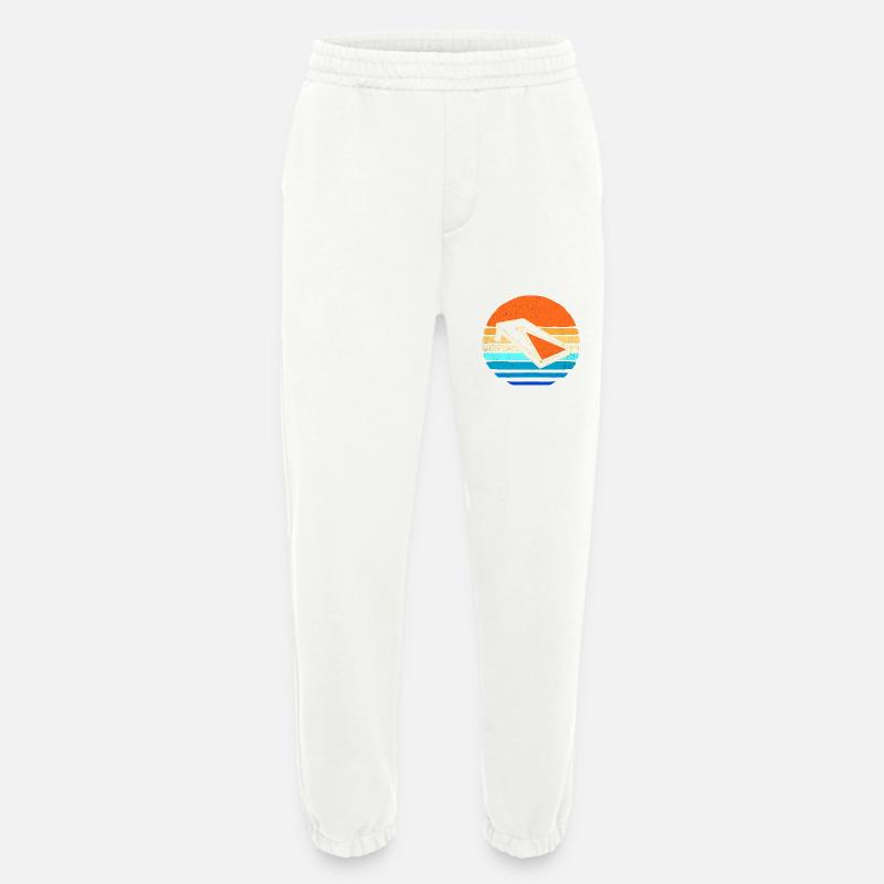 cornhole - Pantalon de jogging bio épais fabriqué en UE - OFF WHITE