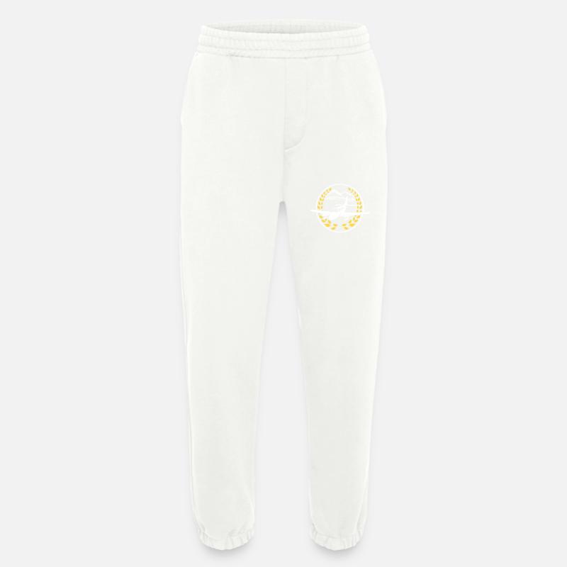 Flugzeug - Heavyweight Jogginghose - made by SPREAD  - OFF WHITE