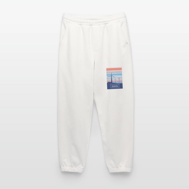 Wind energy solution for a better future Heavyweight Jogging Pants - made by SPREAD 