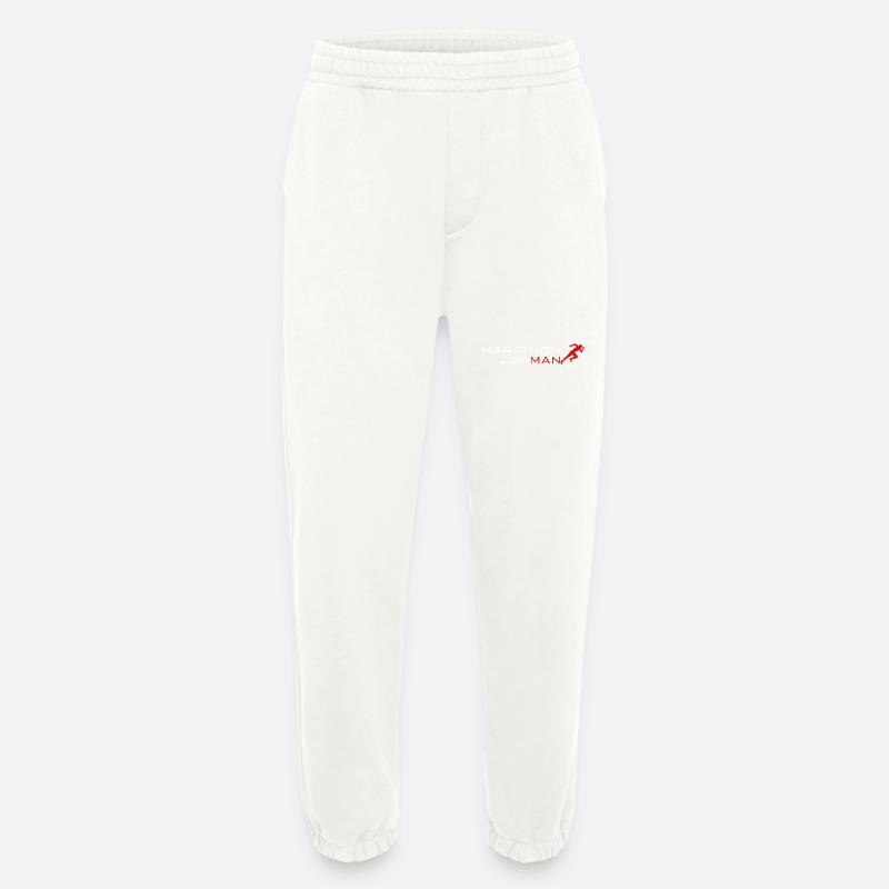 Marathon Man - Mann - Heavyweight Jogginghose - made by SPREAD  - OFF WHITE