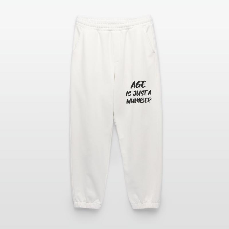 age is just a number Heavyweight Jogging Pants - made by SPREAD 