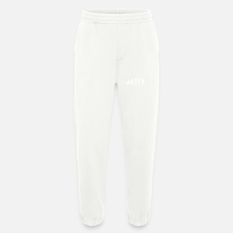 Angler Evolution Gift Idea - Heavyweight Jogging Pants - made by SPREAD - OFF WHITE