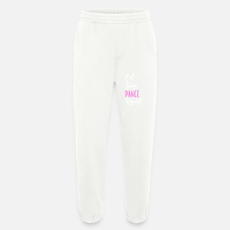 Eat Sleep Dance Repeat - Heavyweight Jogginghose - made by SPREAD - OFF WHITE