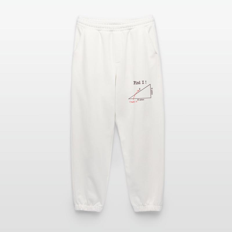 Math math meme Find X Found It pythagoras Heavyweight Jogging Pants - made by SPREAD 