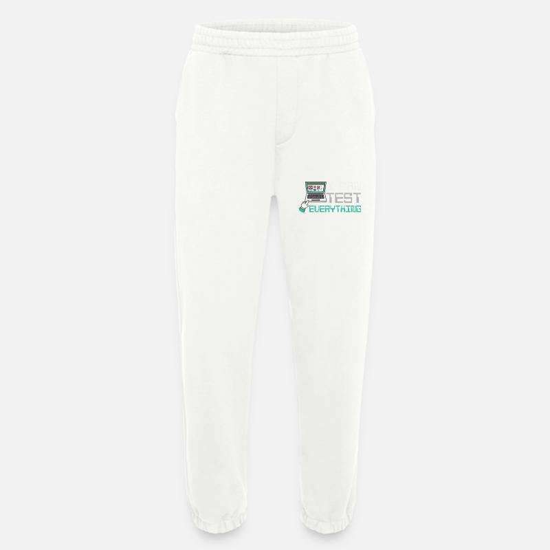 I can test everything - Heavyweight Jogginghose - made by SPREAD  - OFF WHITE