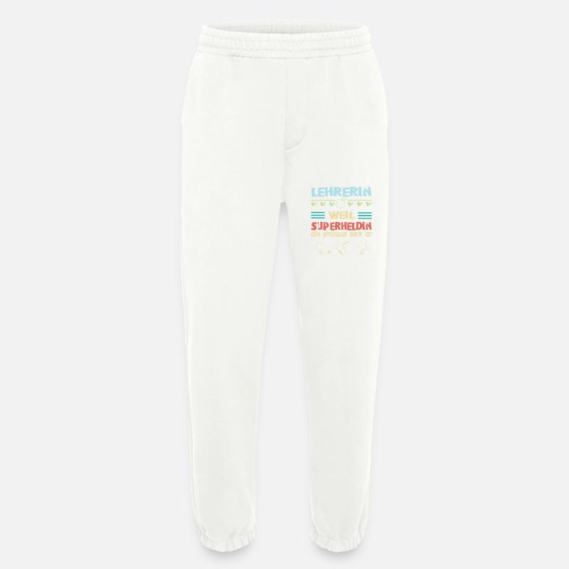 Lehrerin - Heavyweight Jogginghose - made by SPREAD  - OFF WHITE