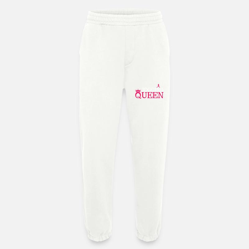 Jogging Queen - Heavyweight Jogginghose - made by SPREAD  - OFF WHITE